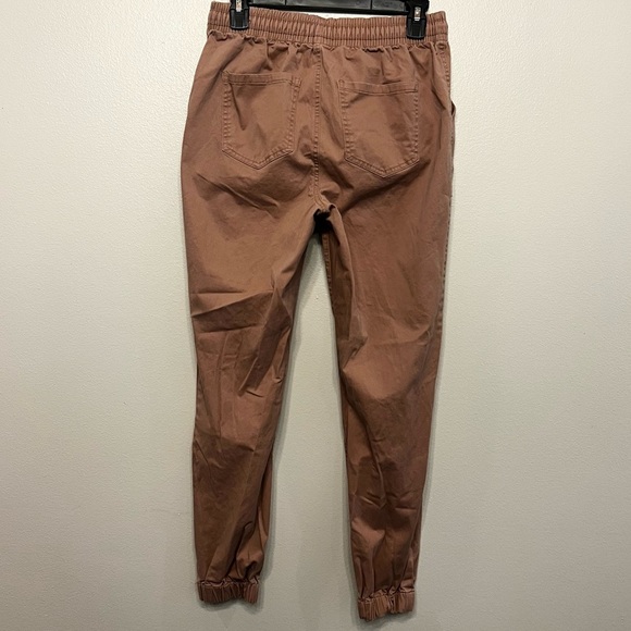 Frye & Co Womens Jogger Pants Size Medium Pink Pull On - Picture 5 of 6